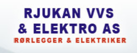 Logo Rjukan VVS og elektro